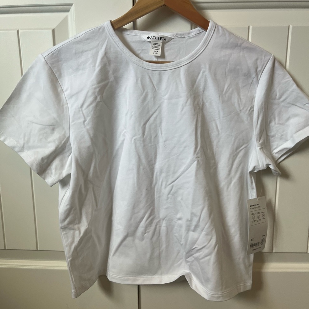 Athleta Essential White Tee
